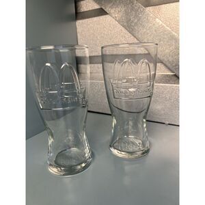Vintage McDonald’s Clear Glasses – 1992 Collectible Set of 2
